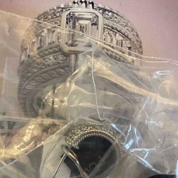 🤩 NWOT Judith Ripka CZ Rhodium Over Sterling Silver Haute Earrings 0.56ctw - Picture 7 of 7